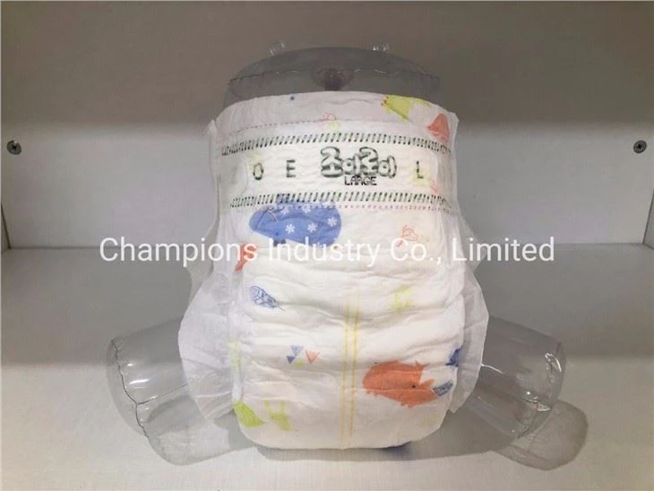 Disposable Cloth Diapers With Colorful Tape